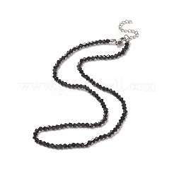 Black & White Couple Choker Necklaces Set&nbsp;NJEW-JN04224