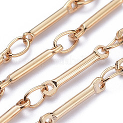3.28 Feet Brass Bar Link Chains&nbsp;X-CHC-R126-13G