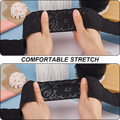 6.25M Nylon Elastic Lace Trim&nbsp;OCOR-GF0003-77B