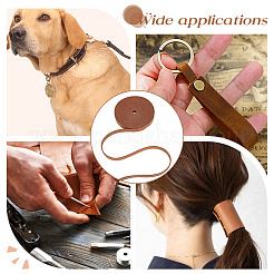 Flat PU Leather Cord&nbsp;WL-WH0004-09D