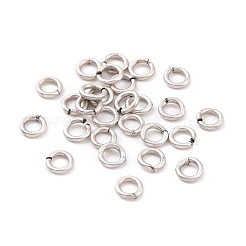 925 Sterling Silver Saw Cut Open Jump Rings&nbsp;STER-D036-25AS-05
