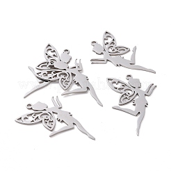 Tarnish Resistant 201 Stainless Steel Pendants&nbsp;STAS-T056-LA326-1