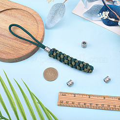 4Pcs Titanium Alloy Parachute Rope European Beads&nbsp;FIND-FG0005-43P