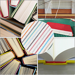12Pcs 12 Colors Polyester Book Headbands&nbsp;OCOR-FH0001-34