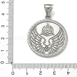304 Stainless Steel Pendants&nbsp;STAS-D225-04P