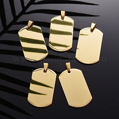 PVD Vacuum Plating 304 Stainless Steel Big Pendants&nbsp;LS-STAS-I140-19E-G
