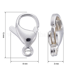 304 Stainless Steel Lobster Claw Clasps&nbsp;STAS-E464-21A-S