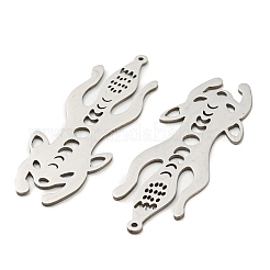 Non-Tarnish 201 Stainless Steel Big Pendants&nbsp;STAS-M318-05P