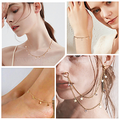 DIY Brass Link Chain 
Necklace/Bracelets Making Kits&nbsp;DIY-BBC0002-55