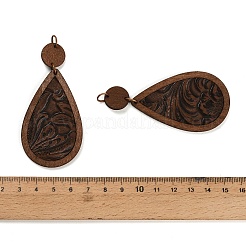 Wood & Leather Big Pendants&nbsp;WD-CBAE7F9-01C
