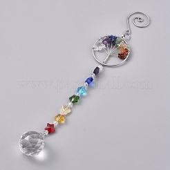 Crystals Chandelier Suncatchers Prisms&nbsp;AJEW-WH0021-50B