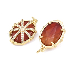 Natural Carnelian Faceted Pendants&nbsp;GG-CBA110A-05G