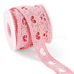 4.2 Yards Heart Milk Fiber Lace Trim&nbsp;OCOR-TA0003-51B