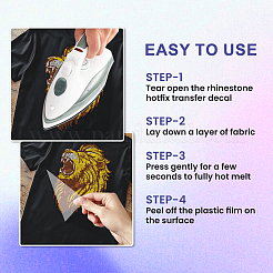 Glass Hotfix Rhinestone&nbsp;DIY-WH0303-957