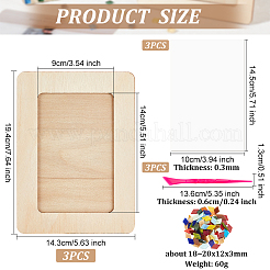 DIY Mosaic Photo Frame Making Kit&nbsp;DIY-OC0004-46