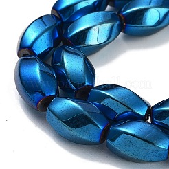 Synthetic Non-magnetic Hematite Beads Strands&nbsp;G-P545-G02-01E