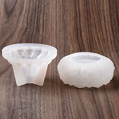 DIY Lotus Shape Candlestick Silicone Molds&nbsp;LS-SIMO-P002-C01
