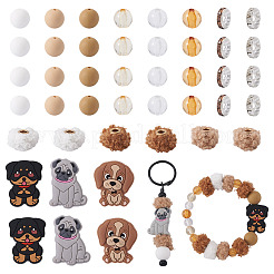 61Pcs DIY Beads Findings Kits&nbsp;DIY-TA0013-75
