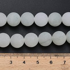 Natural Tianshan Cui Quartzite Beads Strands&nbsp;G-G305-A02-10mm