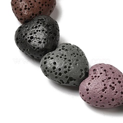 Natural Lava Rock Beads Strands&nbsp;G-N0114-A40