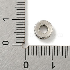 Brass Micro Pave Black Cubic Zirconia Beads&nbsp;KK-G493-43P