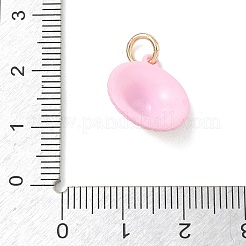 Brass Enamel Pendants&nbsp;KK-CBA1122-01G-06