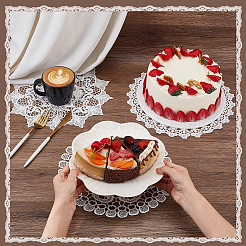 20Pcs 10 Styles Polyester Coasters&nbsp;AJEW-JOY0001-03