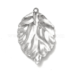 Non-Tarnish Textured 304 Stainless Steel Pendants&nbsp;STAS-P319-50P