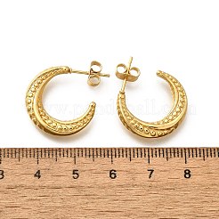 304 Stainless Steel Stud Earrings&nbsp;EJEW-L296-058G