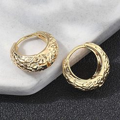 Brass Hoop Earrings&nbsp;EJEW-D320-16G