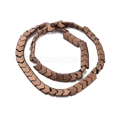 Synthetic Non-magnetic Hematite Beads Strands&nbsp;G-P545-I02-01D