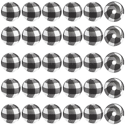45Pcs Round Silicone Focal Beads&nbsp;SIL-SC0003-84