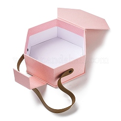 Valentine's Day Hexagon Cardboard Gift Boxes&nbsp;LS-CON-M010-01B