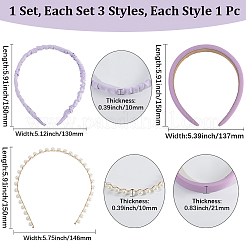 Elegant Cloth Hair Bands&nbsp;AJEW-WH20033-045B