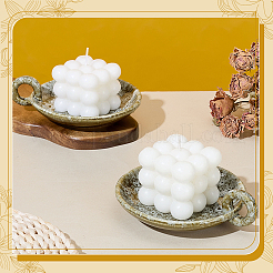 2Pcs Porcelain Candle Holders&nbsp;DJEW-PH0001-86B