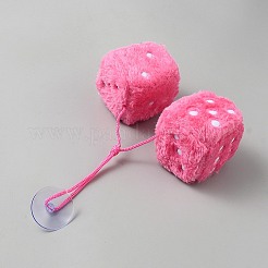 Wool Dice Pendant Decorations&nbsp;AJEW-WH20006-489A