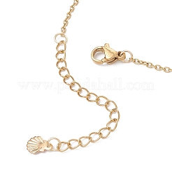 304 Stainless Steel Butterfly Link Chain Anklets for Women&nbsp;AJEW-AN00700