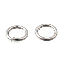 Brass Open Jump Rings&nbsp;KK-B147-03D-P