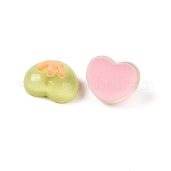 Candy Color Translucent Resin Decoden Cabochons&nbsp;RESI-S394-04C