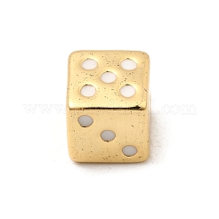Brass Enamel Beads&nbsp;KK-I360-016G