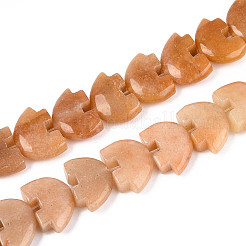 Natural Red Aventurine Beads Strands&nbsp;G-F783-G01-01