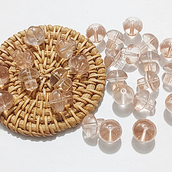 96Pcs 8 Colors Transparent Glass Beads&nbsp;GLAA-GO0001-01