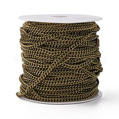 Iron Cuban Link Chains&nbsp;CH-R013-5x4mm-AB-NF