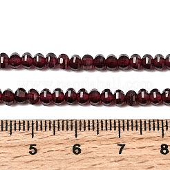 Natural Garnet Beads Strands&nbsp;G-K376-I01-3x4mm