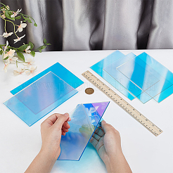 Transparent Acrylic Sheets&nbsp;TACR-WH0023-01