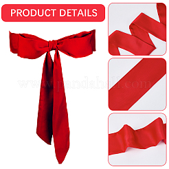Long Polyester Silk Scarf for Women Girls&nbsp;AJEW-WH20042-34