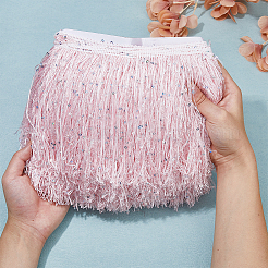 Polyester Tassel Lace Ribbon&nbsp;DIY-WH0430-568
