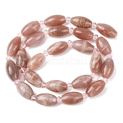 Natural Sunstone Beads Strands&nbsp;G-G453-C06-8x13mm