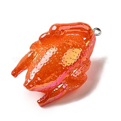 Opaque Resin Pendants&nbsp;LS-FIND-I044-16E