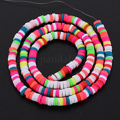 Handmade Polymer Clay Beads Strands&nbsp;CLAY-N008-043A-01